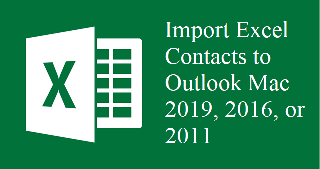 export contacts from outlook 2016 for mac